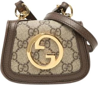 Gucci Pre-owned Blondie Card Case on Strap - - Pre-owned - Donna - Beige - ONE SIZE