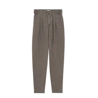 Isabel Marant Slim-fit Trousers, female, Brown, Size: XS Neriah Trousers