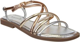 Naked Feet Womens Minimalist Sandal In Gold