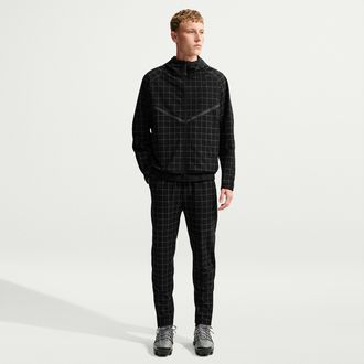 Nike Mens Tech Dri-FIT Shori Knit All-Over-Print Pants in Black | IV6601-010