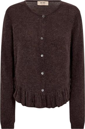 Mos Mosh Truien - Dames - Vesten - Bruin - XL - Truien & Vesten