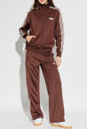 adidas Sweatshirt With Stand-up Collar, Womens, Brown