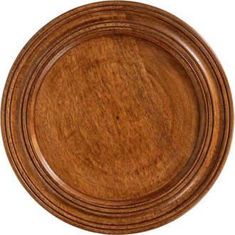 Juliska Bilbao Wood Charger Plate in Brown at Nordstrom