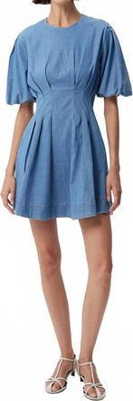 Exquise Briella Mini Dress In Blue