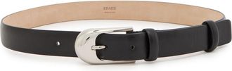 Khaite Dome Leather Belt - Black - 90 (UK 14 / XL)
