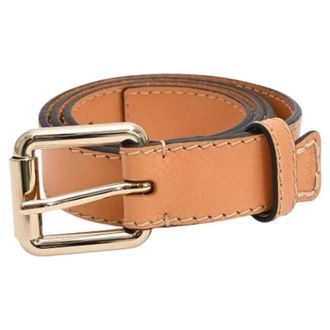 Chlo&eacute; Pre-owned Buckle Belt - female - Chlo&eacute; Pre-owned - Vintage Belts - Brown - ONE SIZE - Pre-owned