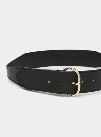 BOSS Womens Wilmas wide leather belt