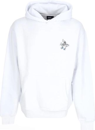 Dolly Noire Jigoku Dayu Hoodie - Heren - Hoodies - Wit - XL - Katoen - Hoodies & sweatvesten
