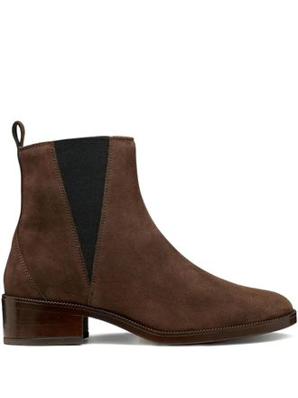 Geox 45mm Camexia pull-on ankle boots - Brown
