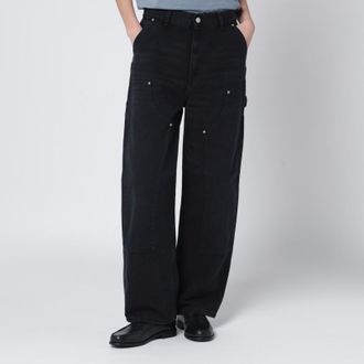 Carhartt Work in Progress Black Brandon Double Knee Pant