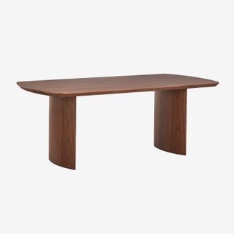 Sklum Mesa De Comedor Rectangular 200x100 Cm En Mdf Tuareg Sklum