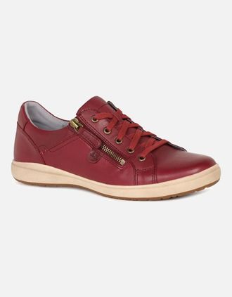 Josef Seibel Womens Caren 12 Womens Trainers - Red - Size: 6.5