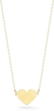 Ember Fine Jewelry 14K Italian Gold Heart Necklace