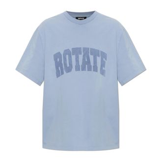 Rotate Rotate Birger Christensen, Dames, Tops, Blauw, Maat: XS Katoen