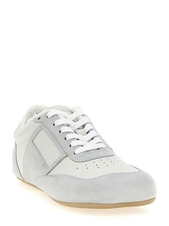 Maison Margiela Calfskin Leather Sneaker - Gray