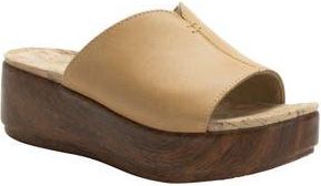 Alegria By Pg Lite Triniti Platform Wedge Slide Sandal in Fawn at Nordstrom Rack, Size 10.5Us / 41Eu