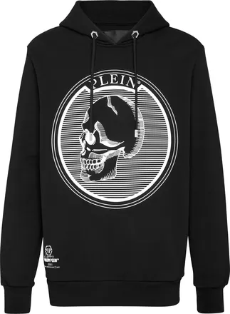 Philipp Plein Hoodie sweatshirt Outline Skull