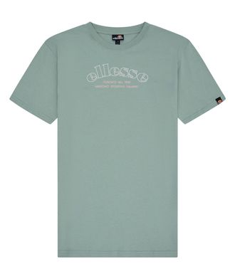 Ellesse T-Shirt ELLESSE, Herren, Gr. XL, gr&uuml;n, Obermaterial: 100% Baumwolle, Rundhals, Shirts T-Shirt, sportlicher Stil, f&uuml;r Freizeit und Alltag, aus Baumwoll