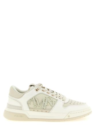Amiri White Calfskin Low Top Mens Sneakers