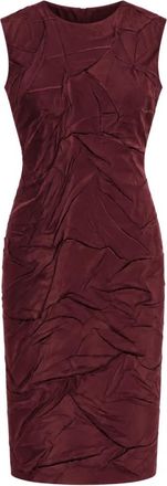 Max Mara Obliqua Jurk - Dames - Feestkleedjes - Rood - S - Kleedjes
