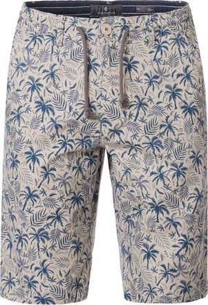Casamoda Shorts Casa Moda Steve palm print creme