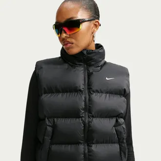 Nike Womens Nike Sportswear Therma-FIT Vest in Black | IF5929-010