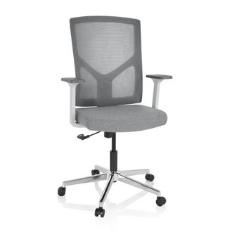 hjh OFFICE Silla Home Office Tela / Tejido de malla Gris