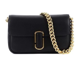 Marc Jacobs The J Marc Shoulder Bag Shoulder Womens Handbags Black, Leather