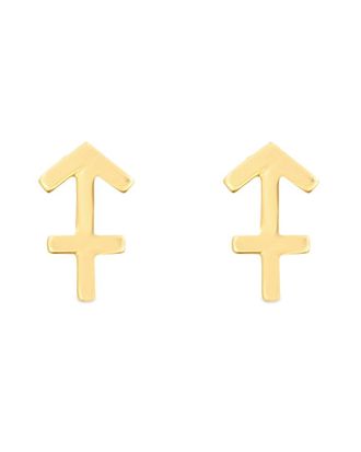 Italian Gold, Inc 14K Italian Gold Sagittarius Earrings
