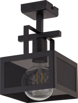 Sigma Albert 1 L&aacute;mpara De Techo Negra 16 Cm
