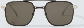 Cartier Occhiali da sole aviator Santos De Cartier