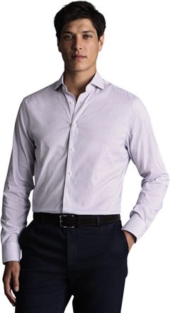 CHARLES TYRWHITT Non-Iron Performance Check Slim Fit Shirt