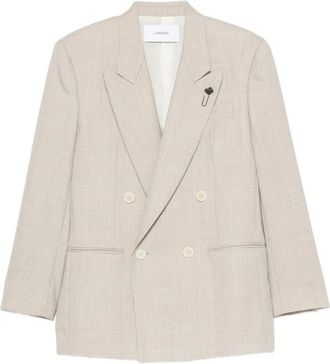 Lardini Blazers - Dames - Blazers - Beige - XS - Jassen