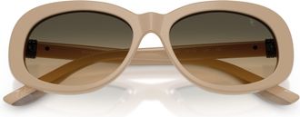 Brunello Cucinelli 0bc4021s Rounded Rectangular Acetate Sunglasses with Gradient Lenses