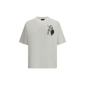 Dsquared2 White Cotton Mens Sportswear