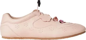 Cecilie Bahnsen Schoenen, Dames, Roze, 38 EU, Leer, Sneakers