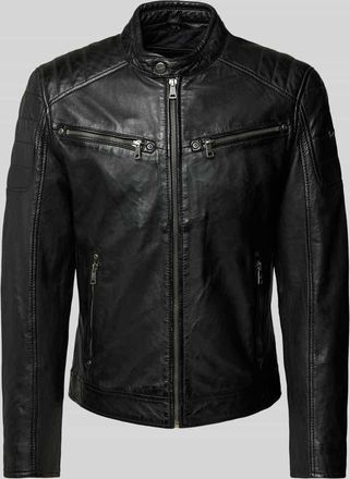 Gipsy Gipsy Jacke in Leder-Optik Modell Derry in Black, Größe XXXL