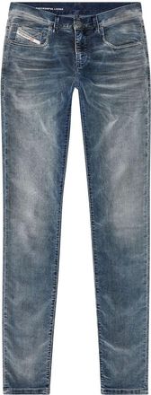 Diesel 2019 D-Strukt 068JF slim-cut jeans - men - Cotton/Polyester/Elastane - 27/32 - Blue