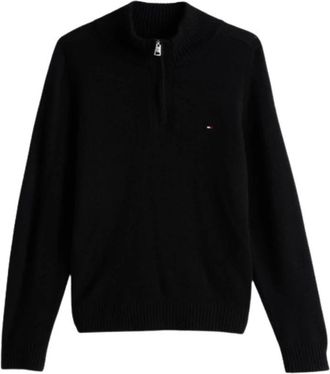 Tommy Hilfiger Hombre, Jerseys, Negro, Talla: L