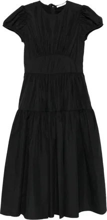 Cecilie Bahnsen Tiered Puff-sleeve Dress