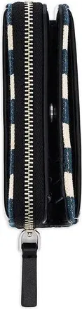 Marc Jacobs Womens Wallet Blue Cotton Bags