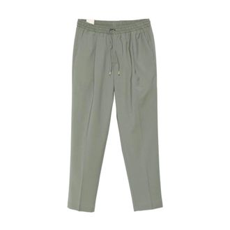 BRIGLIA 1949 Straight Trousers, male, Green, Size: 3XL Wimbledons Trousers