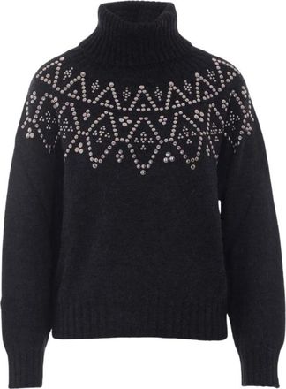 Alpha Studio AD 8571G 2400 Turtleneck - Dames - Coltruien - Zwart - S - Truien & Vesten