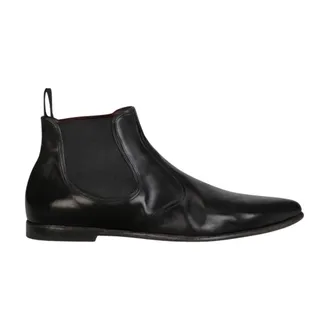 Dolce & Gabbana Heren, Schoenen, Zwart, Maat: 40 EU Leer