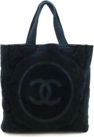 Chanel Pre-owned Vintage Tote Bag - Dames - Vintage Shopper - Zwart - ONE Size - Vintage