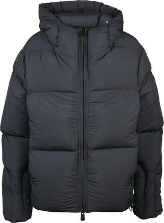 Bacon Black Polyamide Storm Down Jacket