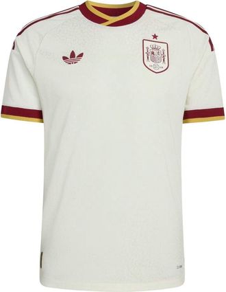 adidas Spain 2026 Away Authentic Jersey Asia Sizing Off White JN4392