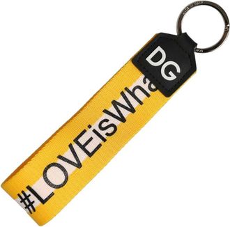 Dolce & Gabbana Logo Sleutelhanger met Band - Dames - Accessoires - Veelkleurig - Maat: ONE Size