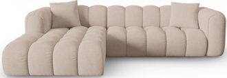 CXL by Christian Lacroix 4-Sitzer Designer Ecksofa Clotilde mit Eckteil links - Strukturstoff