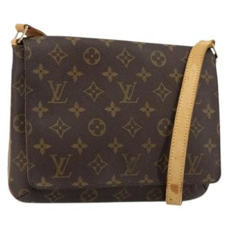 Louis Vuitton Pre-owned Cross Body Bags, female, Brown, Size: ONE SIZE Pre-owned Musette Tango Shoulder Bag